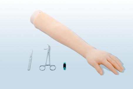 手臂切開(kāi)縫合訓練仿真模型