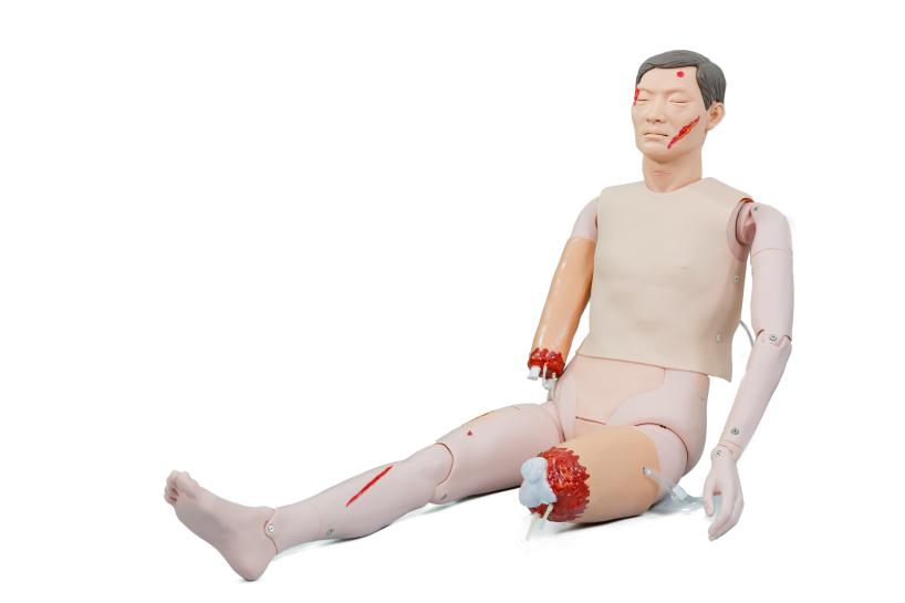 開(kāi)放性 傷 口止 血 包 扎仿真標準化病人